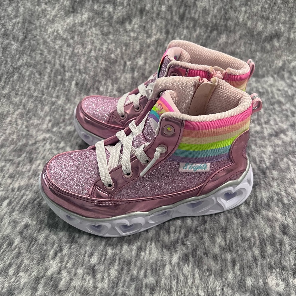 Skechers, S-lights, Toddler 10 girls